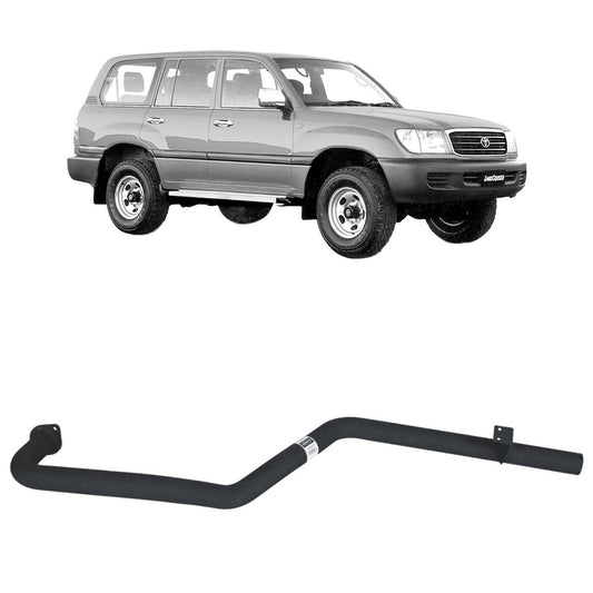 Redback 2.5-inch Tailpipe Assembly – LandCruiser 105 1HZ / 4.5L FZ | STR504TP