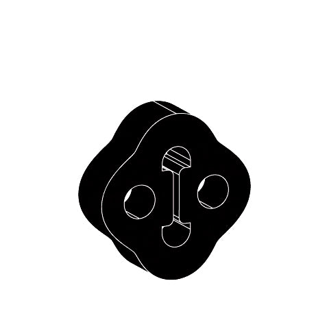 Redback Subaru Exhaust Rubber | SUR001