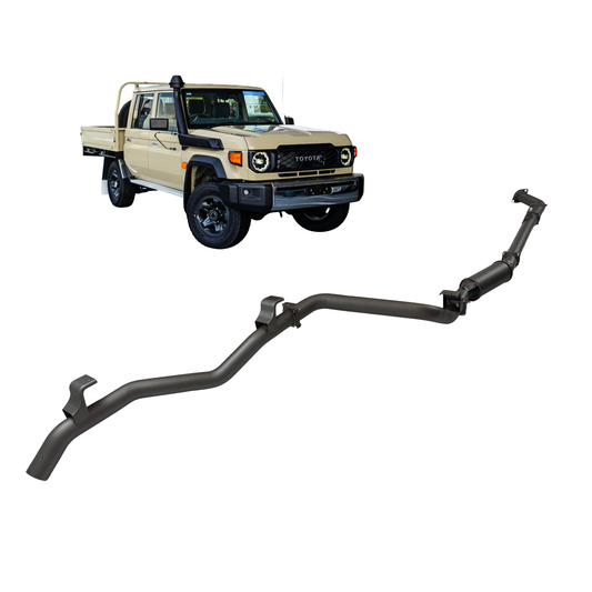 Redback 3-inch DPF-Back, Resonator – LandCruiser 79 2.8 | TLX44600-PR