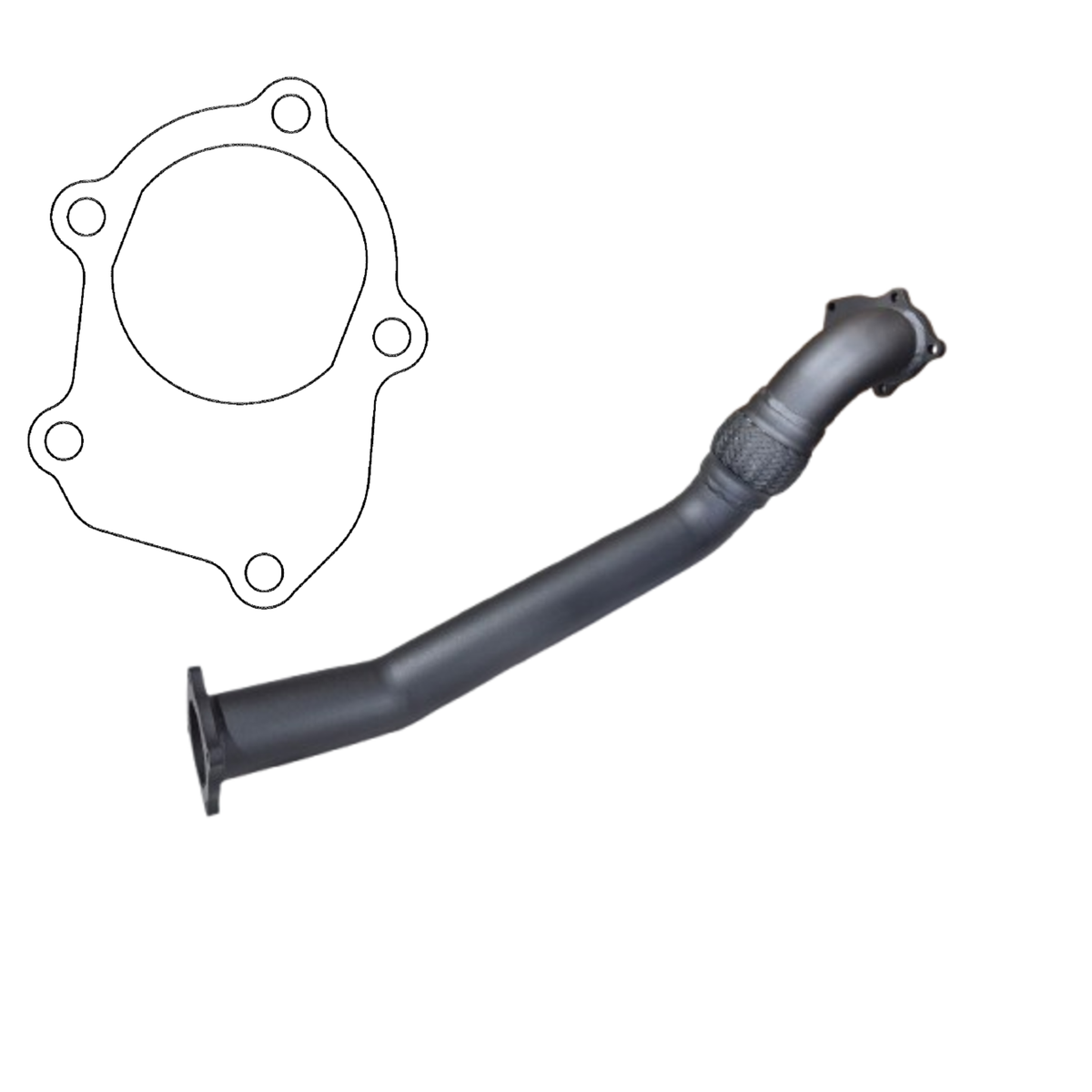 Redback 3-inch Safari Engine Pipe – LandCruiser 105 1HZ | TLX45122