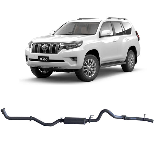 Redback 3-inch DPF-Back, Large Muffler – Toyota Prado 150 | TPX49400-PM