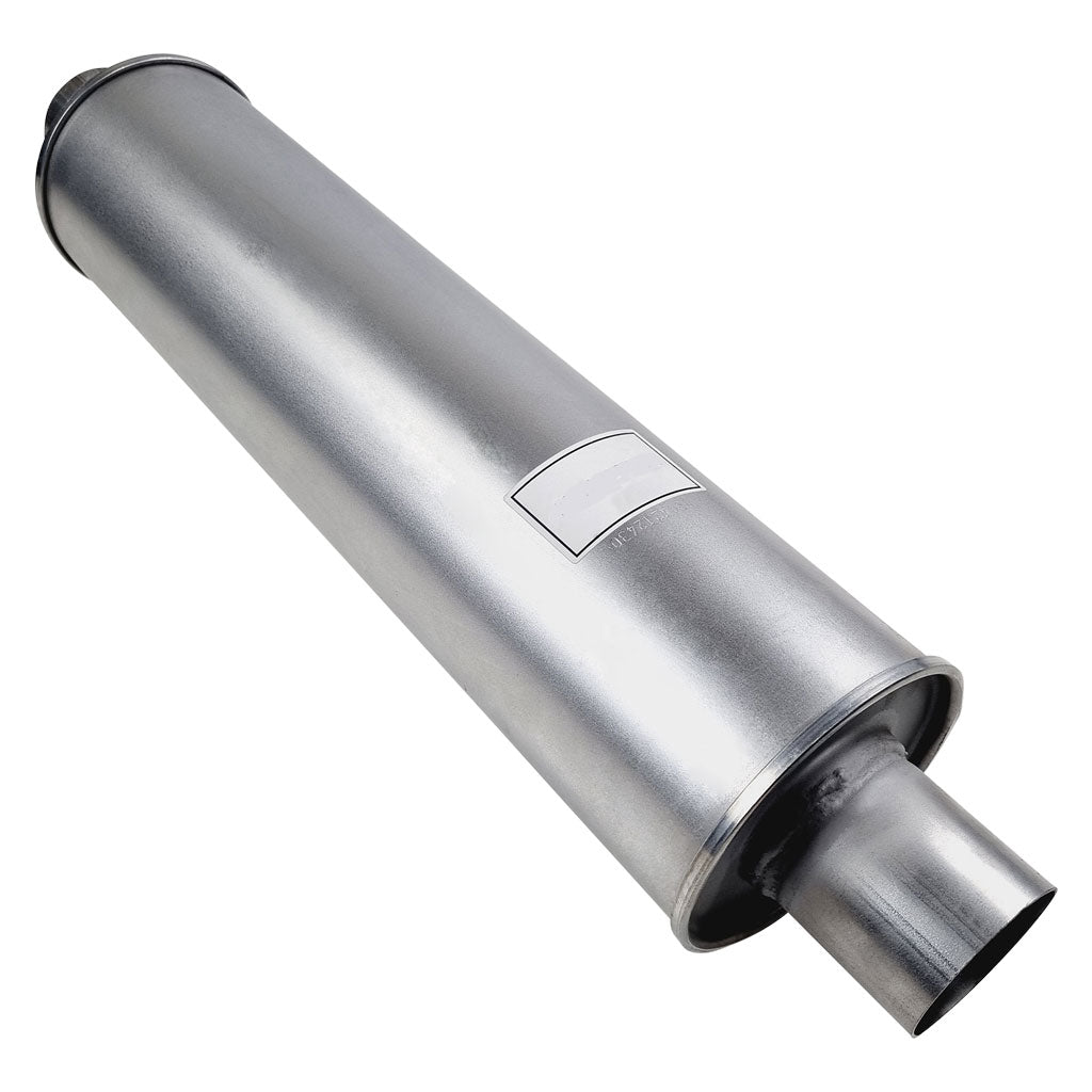 TR624250GP — 6" ROUND 24" LONG 2 1/2" - 2 1/2" STRAIGHT THRU GLASS PACKED