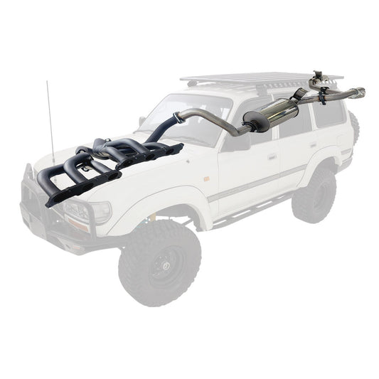 Toyota LandCruiser FZJ80R 4.5L headers and stainless exhaust package TY043-MOESS