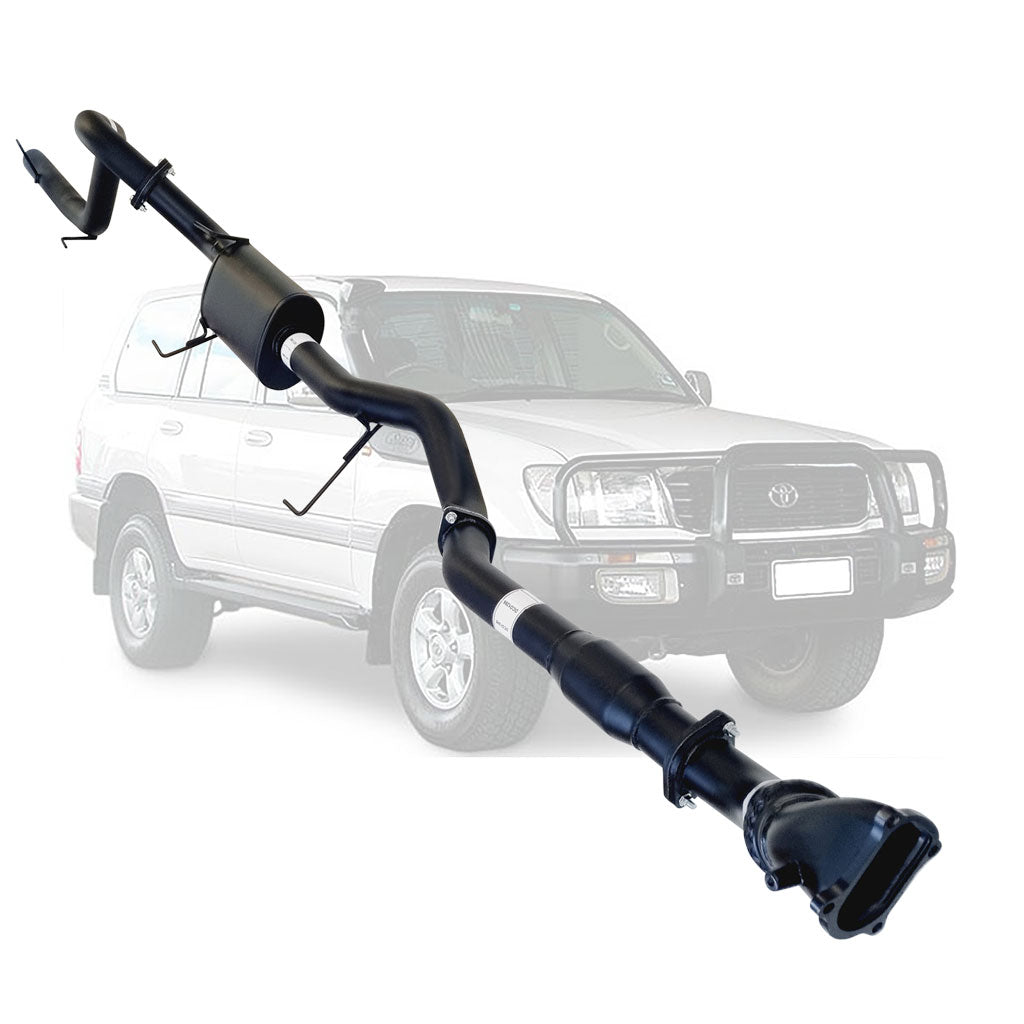 Toyota LandCruiser 100 Series turbo-back exhaust