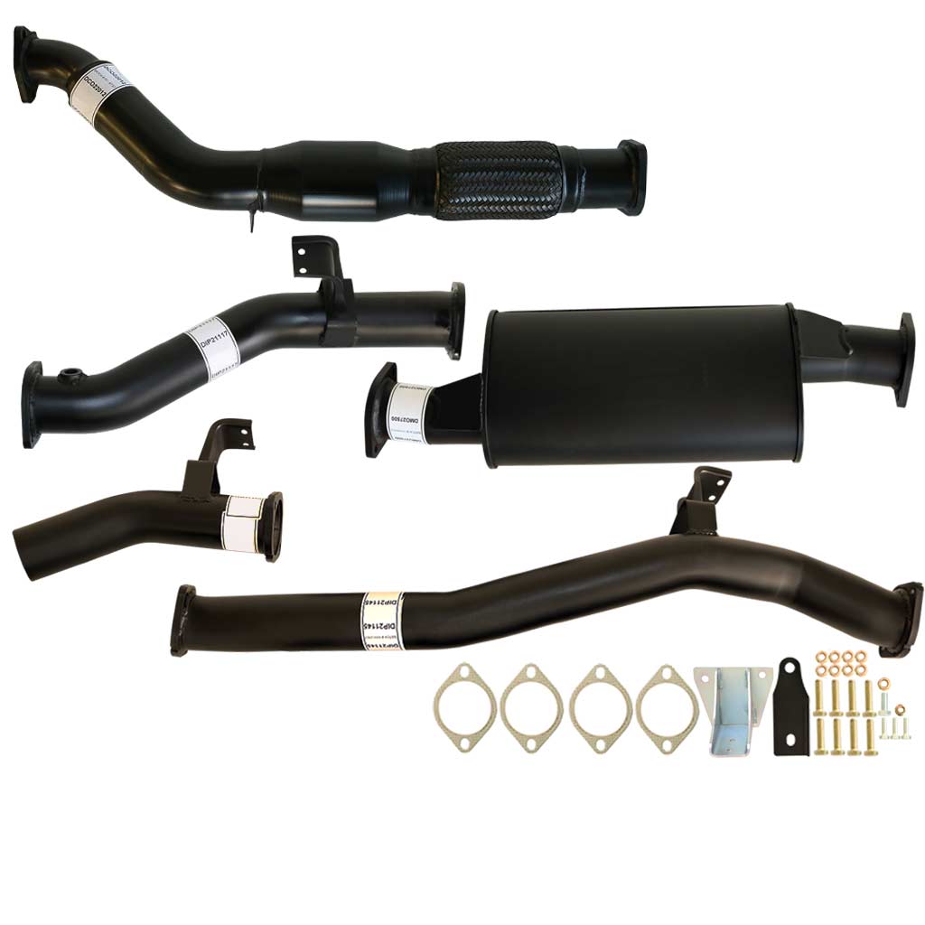 Toyota LandCruiser 76 Series turbo back cat muffler TY225-MC
