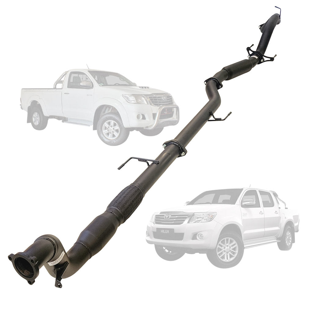 Toyota Hilux N70 3 inch turbo-back exhaust