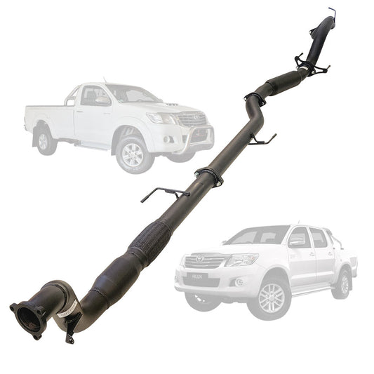 Toyota Hilux N70 3 inch turbo-back exhaust
