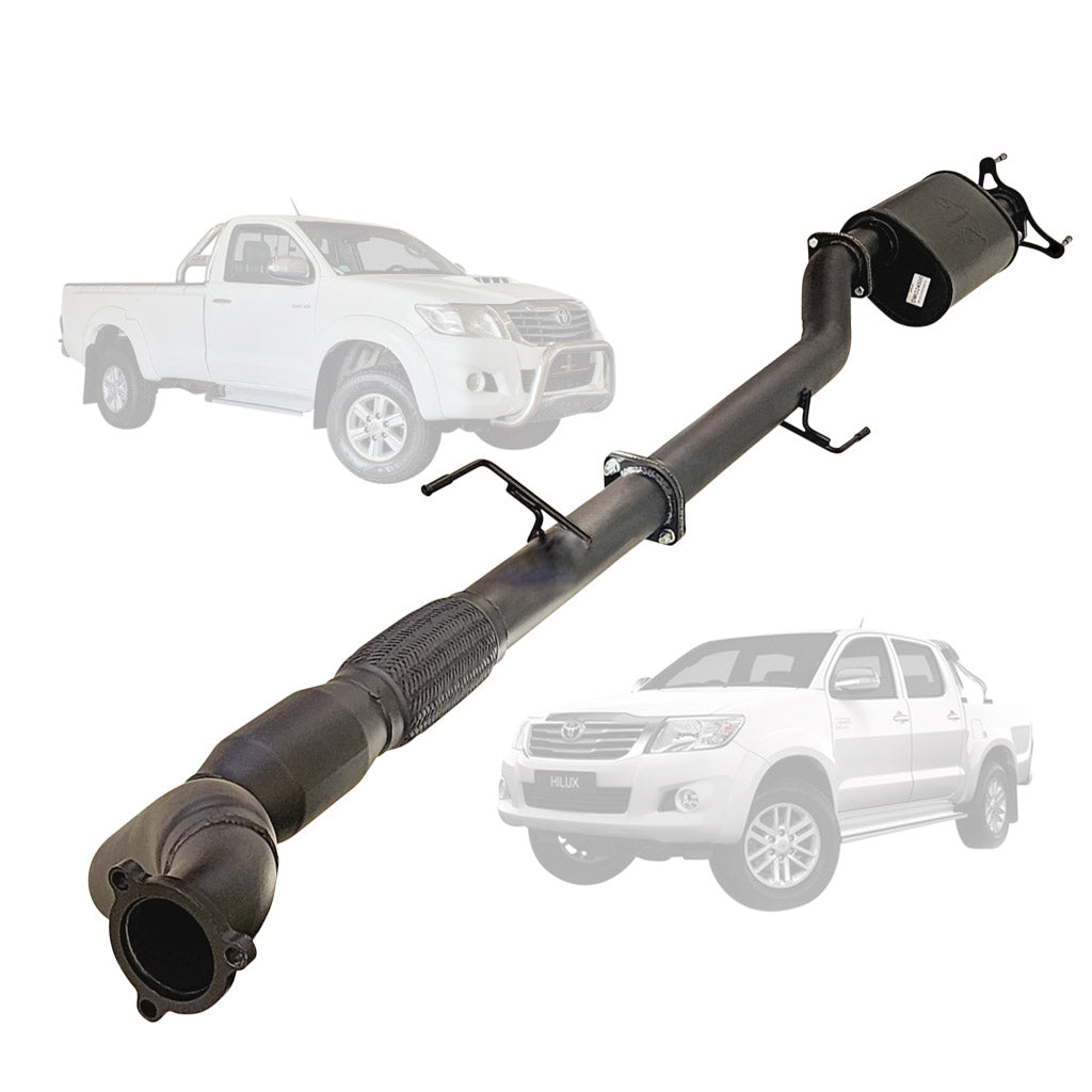 Toyota Hilux KUN16 26 cat muffler diff dump TY234-MCD