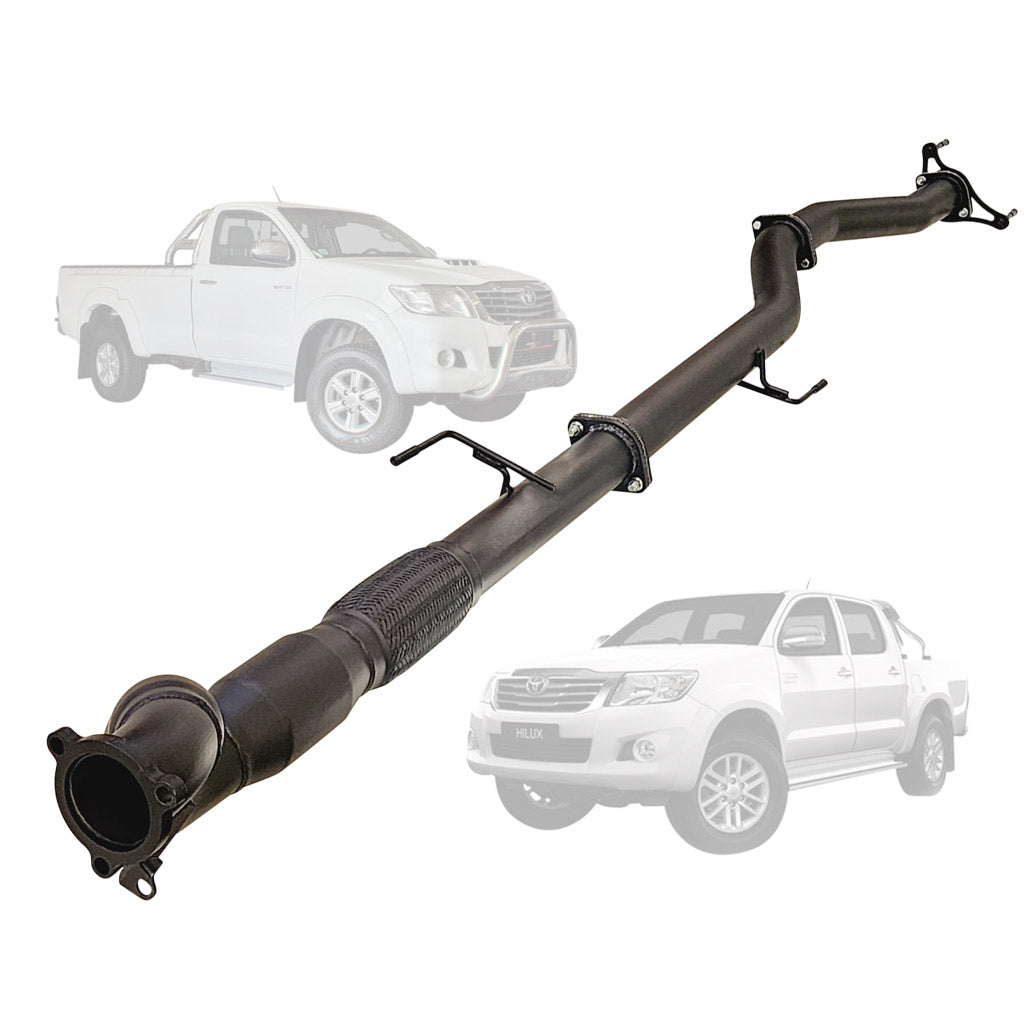 Toyota Hilux KUN16 26 cat pipe diff dump TY234-PCD