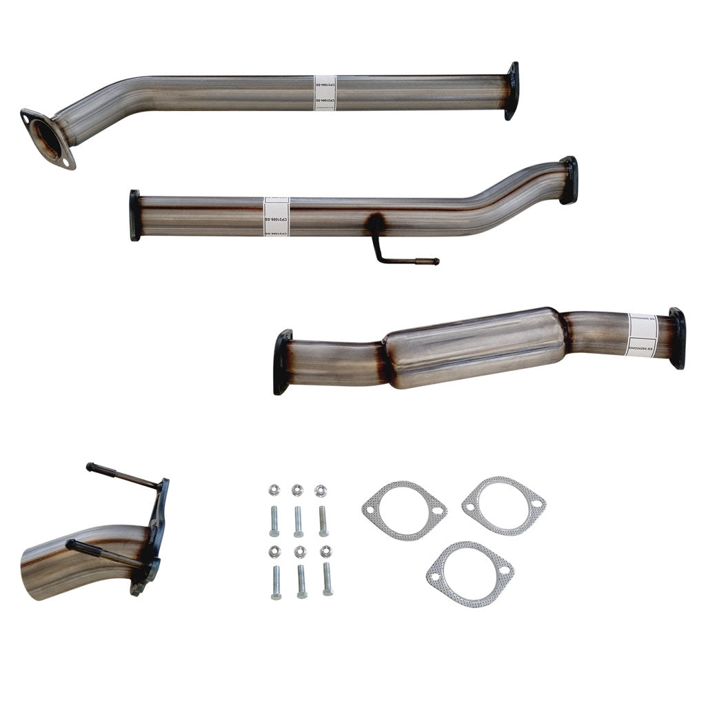 Toyota Hilux N80 2.8L 2015–2025 3" DPF-Back Exhaust System - Stainless Steel / Hotdog / Diff Dump