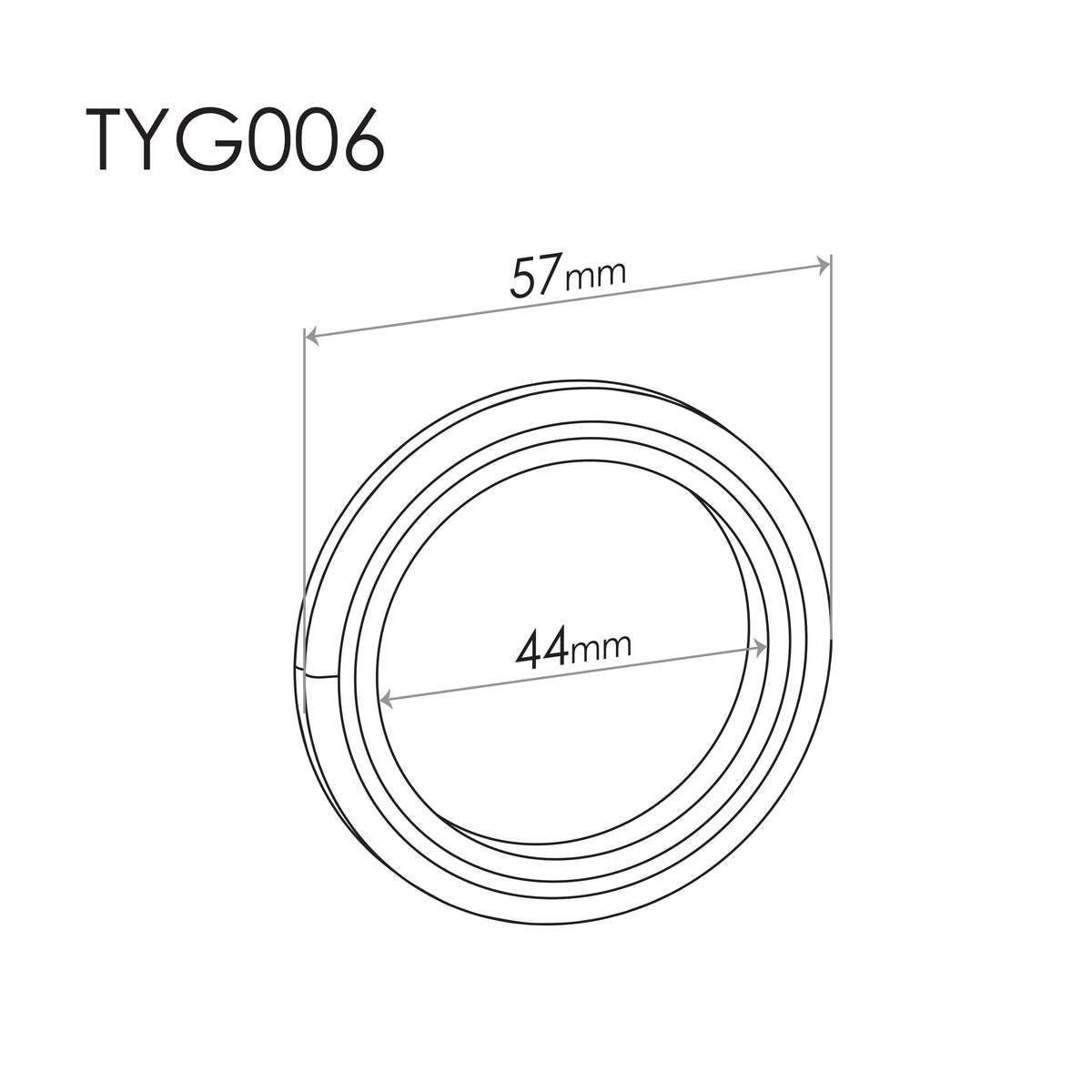 Redback Toyota 44mm Ring Gasket – 10 Pack – TYG006-10