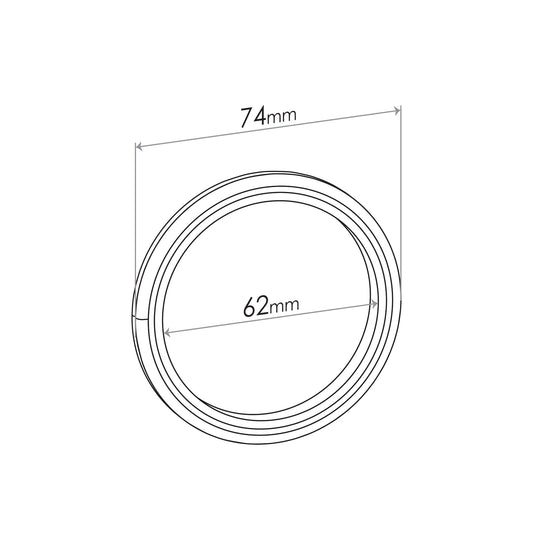 Redback Spiral Wound Ring Gasket – 62mm ID | TYG104