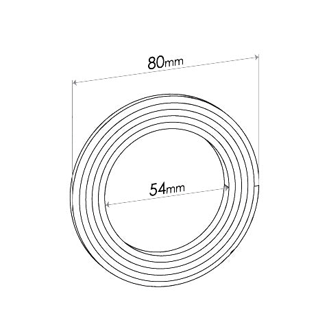 Redback Toyota Estima / Tarago 2000–2006 Exhaust Ring Gasket – 54mm ID – TYG119