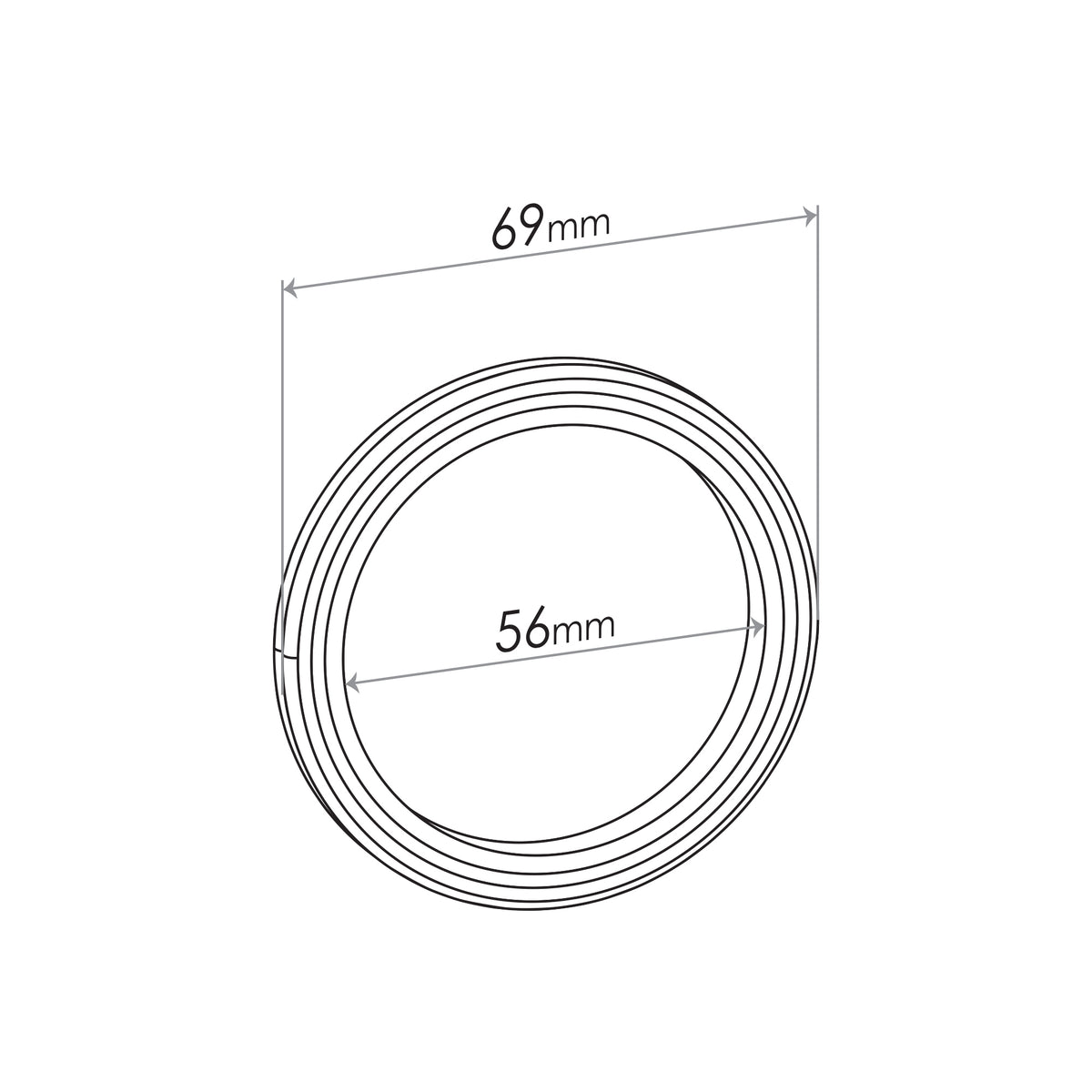 Redback Toyota 55mm Ring Gasket – 10 Pack | TYG143-10