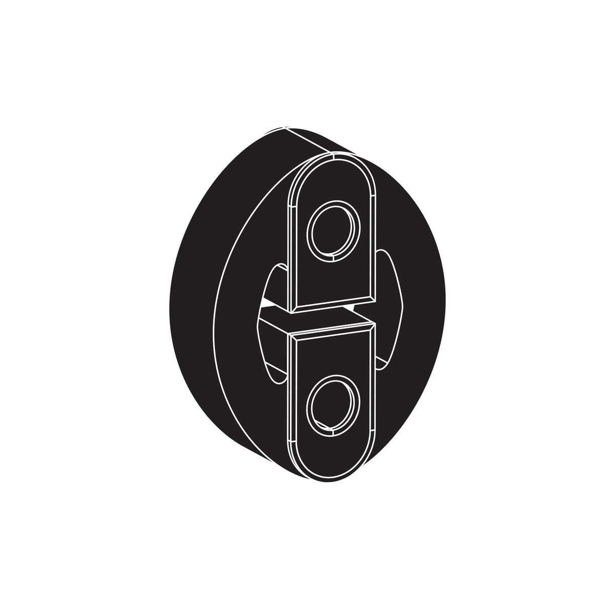 Redback Toyota Exhaust Rubber Support – 10 Pack | TYR019-10
