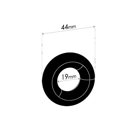 Redback Hard Exhaust Rubber Ring – 19mm ID / 44mm OD | UNR002