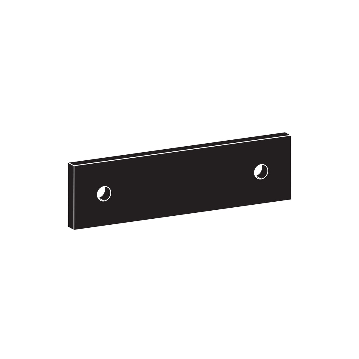 Redback Universal Exhaust Rubber Strap – 100mm Hole Centres | UNR012