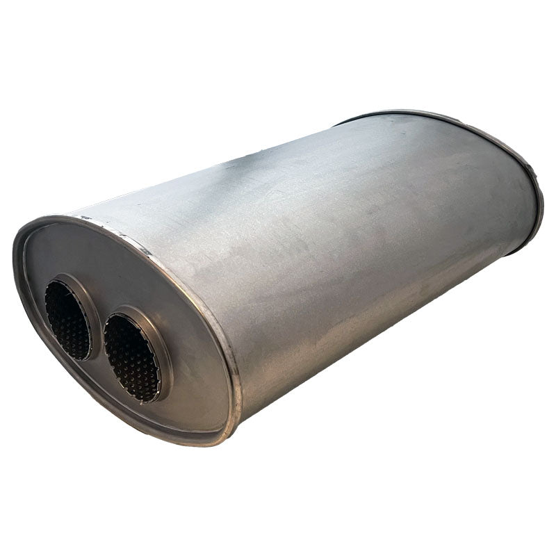 UNX246D. — 11" X 6" OVAL - 16" LONG 2 1/2" O/C SINGLE IN TWIN OUT GP NS MEGA ST246D