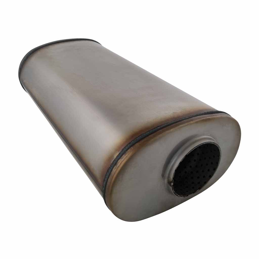 UNX45-9500-409R — 3 INCH 8" X 5" OVAL - 15.5" LONG O/O (20MM/50MM) NO STUBS GLASS PACKED STRAIGHT THROUGH