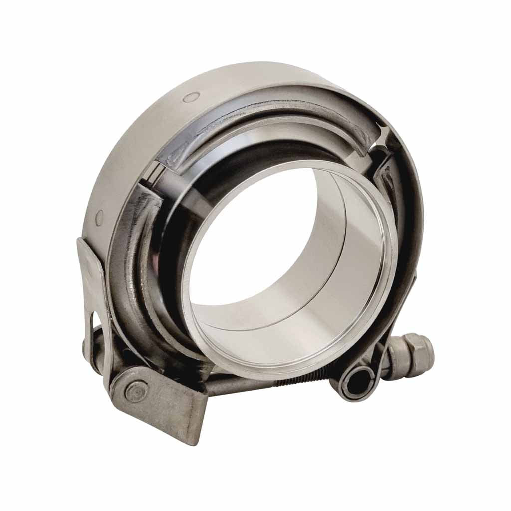 2 inch stainless quick-release V-band clamp kit