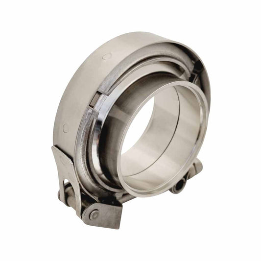 2 1/4 inch stainless quick-release V-band clamp kit