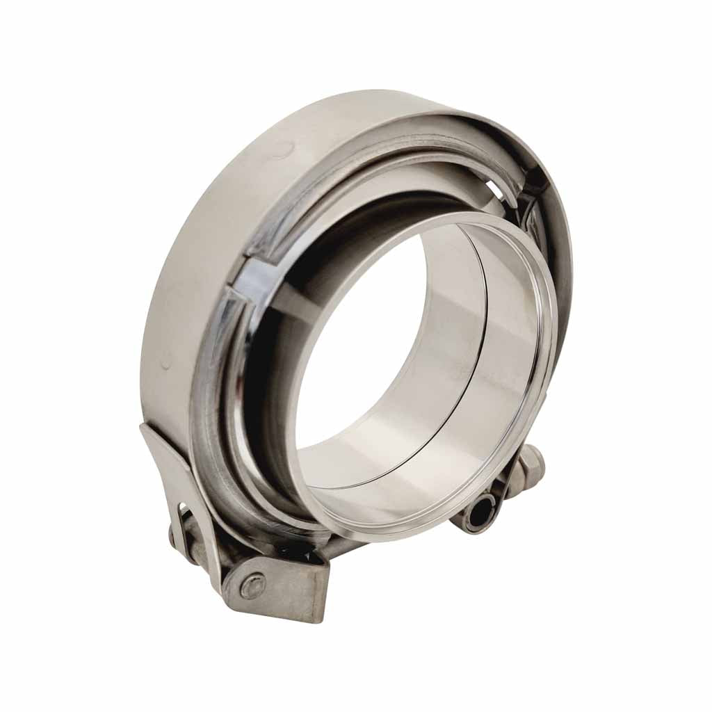 2 1/2 inch stainless quick-release V-band clamp kit