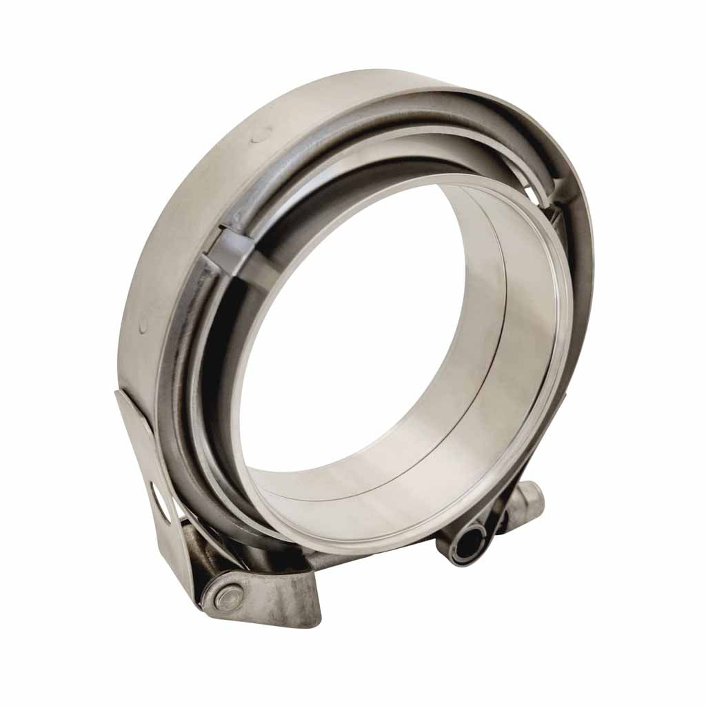 3 1/2 inch stainless quick-release V-band clamp kit