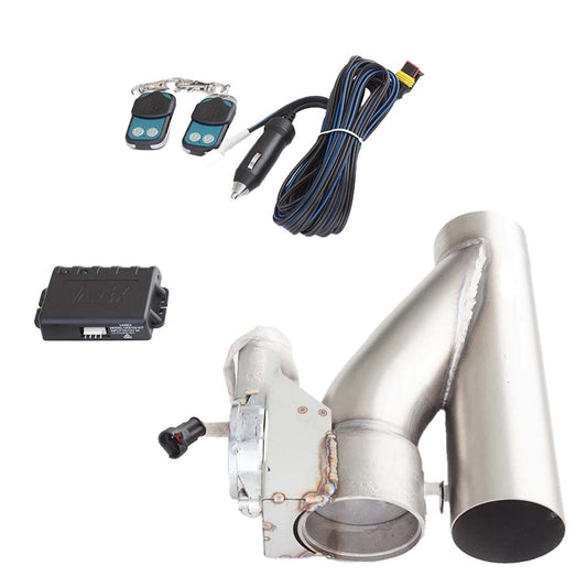 Electric exhaust cut-out valve kit