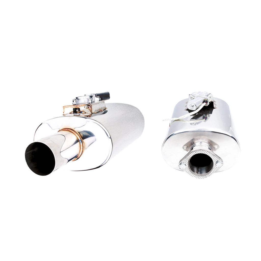 VMK11-350 — 3.5Inch Oval Varex Universal Muffler **** Special Order Item ****