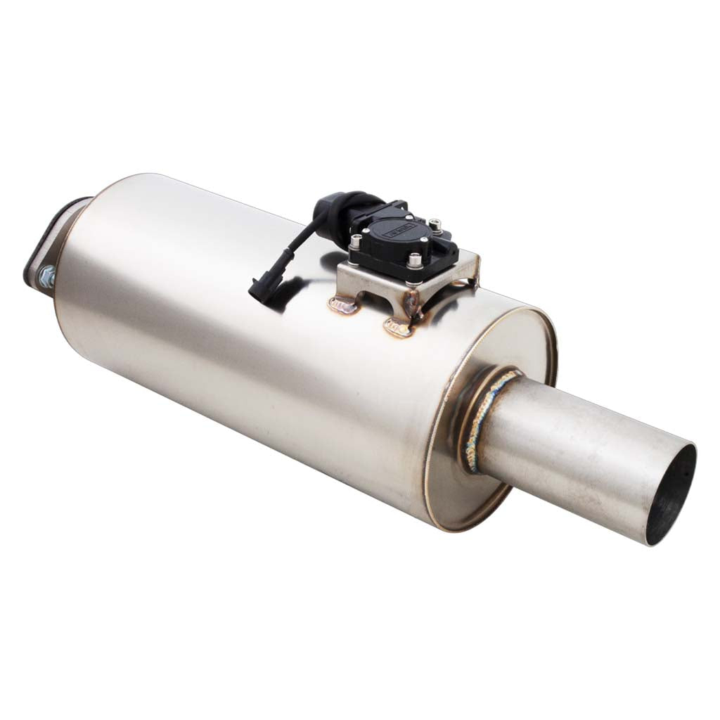 VMK16-300 — 3Inch Inlet 7Inch Round Varex Muffler **** Special Order Item ****