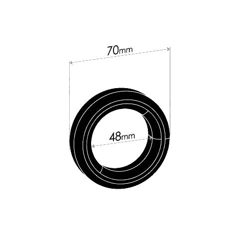 Redback Volvo Exhaust Rubber Ring – 48mm ID / 70mm OD | VOR001