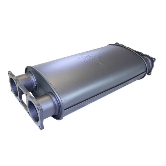 Redback 11" x 6" Twin Entry/Exit Muffler – LandCruiser 200 Series | XM00771