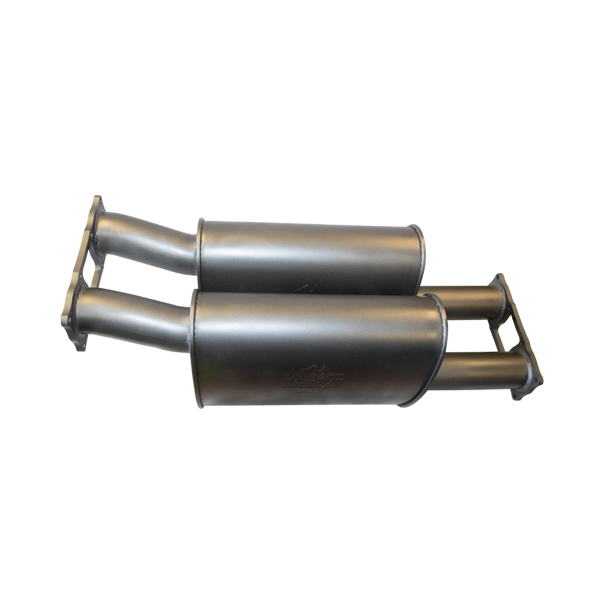 Redback Extreme Duty Offset/Offset 11"x6" Twin Large Muffler Assembly | XM00881