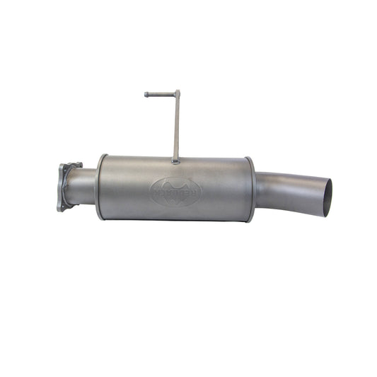 Redback 3.5" Modular Muffler – Centre/Centre, 304 Stainless Steel | XM49290-35