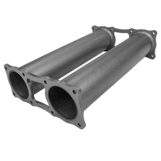 Redback Extreme Duty Twin 4" Muffler Delete for Toyota Landcruiser 79 Series Double Cab | XP00673-40