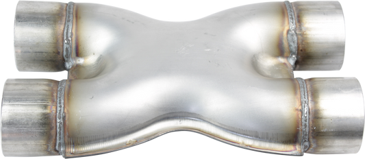 Redback 2 1/4" 409 Stainless Steel X-Pipe – XP057-409