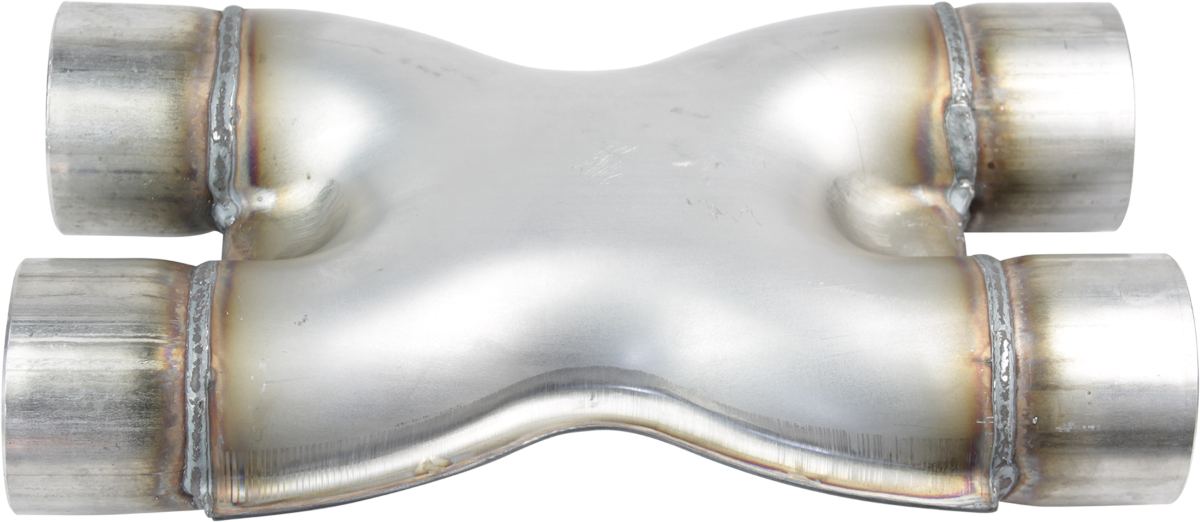 Redback 2 1/2" 409 Stainless Steel X-Pipe – XP063-409