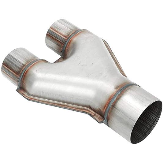 Redback 2 1/2" 409 Stainless Steel Y-Pipe – YP063-409