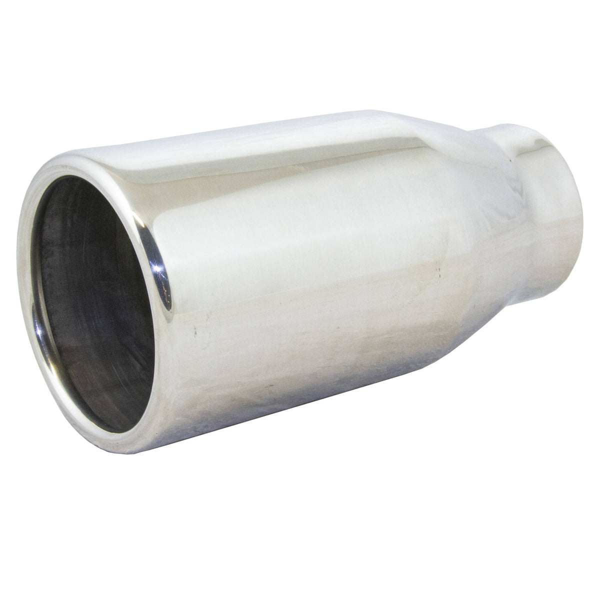 Redback 2" to 3" Rolled-In Straight-Cut Exhaust Tip | Z322