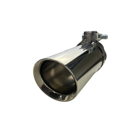 Redback 2.5" to 3" Polished Clamp-On Exhaust Tip | Z605-63-C