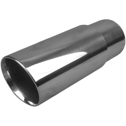 Redback 2.5" to 3" Double-Wall Angle-Cut Exhaust Tip | Z606-63