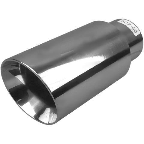 Redback 2 1/2" Inlet Angle Cut Double Wall Exhaust Tip | Z607-63