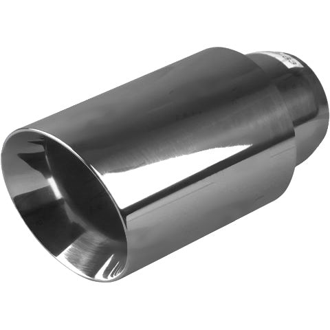 Redback 2 1/2" Inlet Angle Cut Double Wall Exhaust Tip | Z608-63