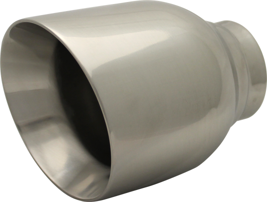Redback 2.5" to 4" Polished Double-Wall Exhaust Tip | Z611-63