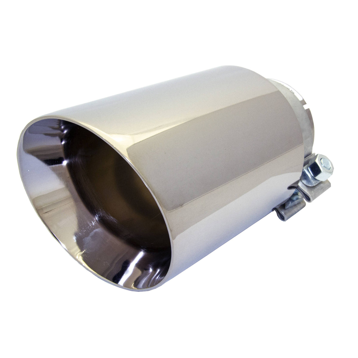 Redback 3" Inlet Angle Cut Double Wall Exhaust Tip | Z612