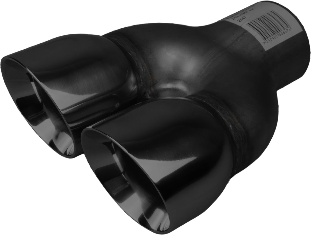 Redback Holden VE Commodore Matte Black Twin 3" Exhaust Tip | Z647BM