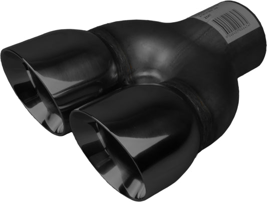 Redback Holden VE Commodore Matte Black Twin 3" Exhaust Tip | Z647BM