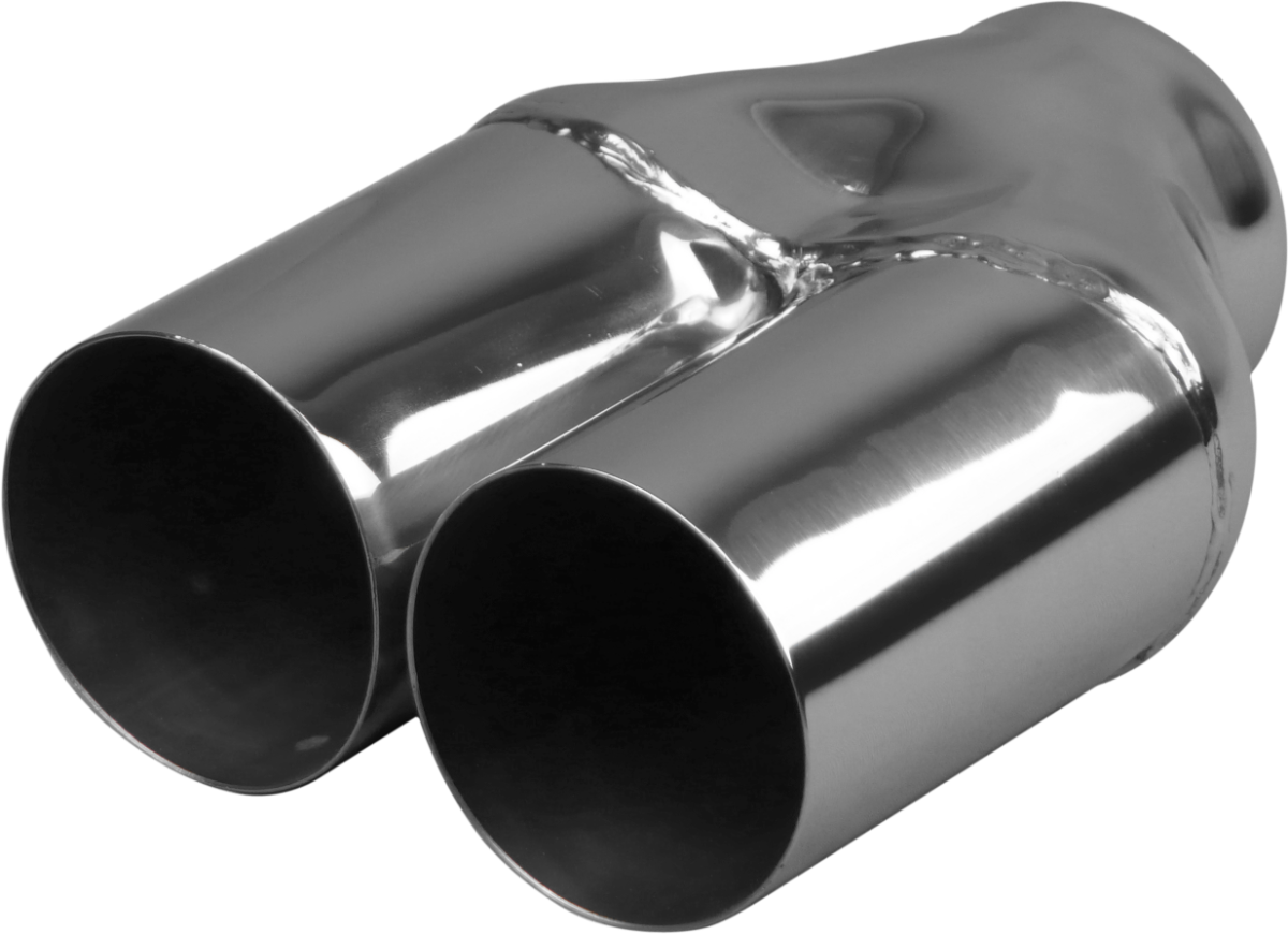 Redback 2–3" Inlet Twin 3" Straight-Cut Exhaust Tip | Z720