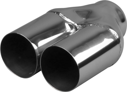 Redback 2–3" Inlet Twin 3" Straight-Cut Exhaust Tip | Z720