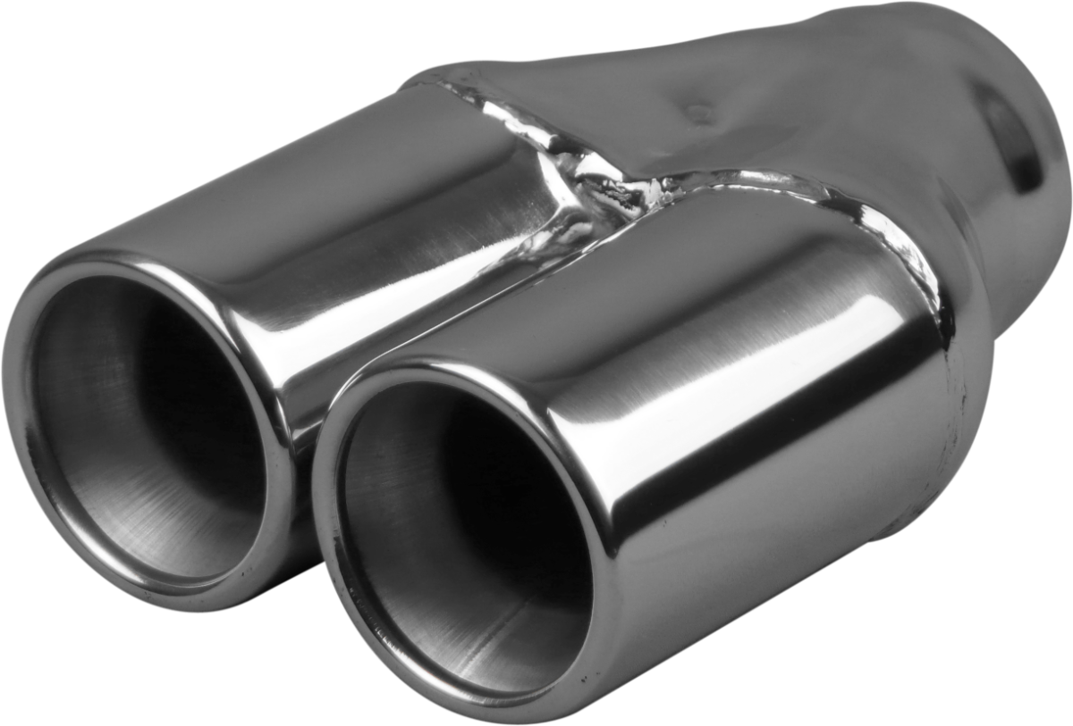 Redback 2–3" Inlet Twin 3" Inner-Cone Exhaust Tip | Z741